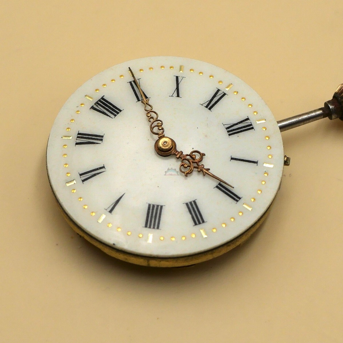 Mouvement gousset pour pièces LeCoultre Ø24,90 - Fonctionne à réviser