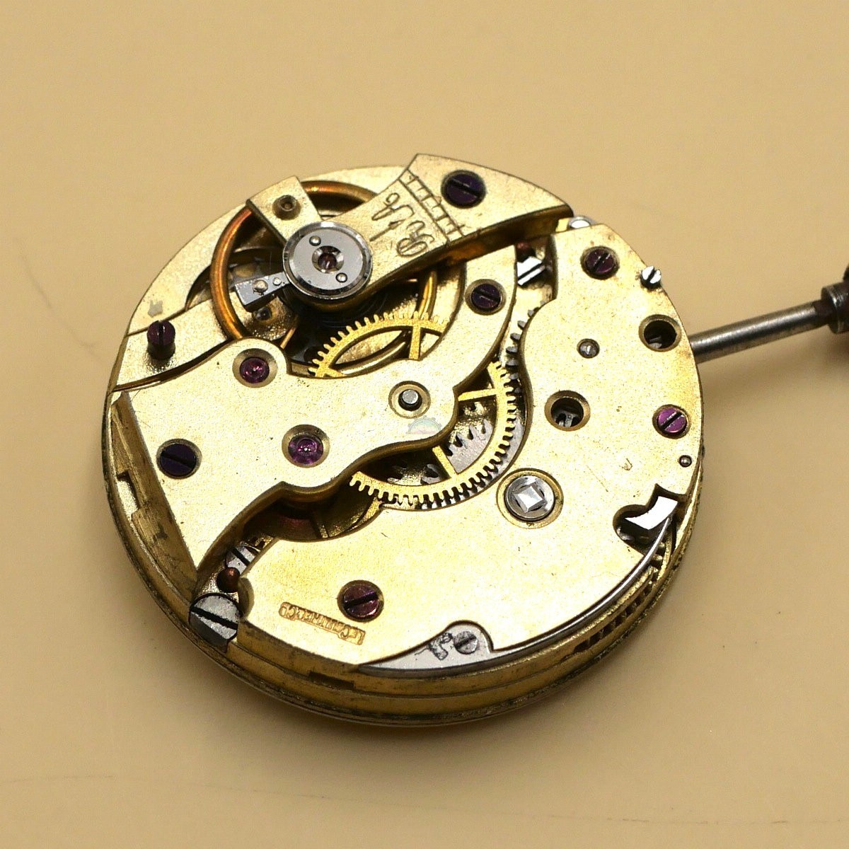 Mouvement gousset pour pièces LeCoultre Ø24,90 - Fonctionne à réviser – Image 2