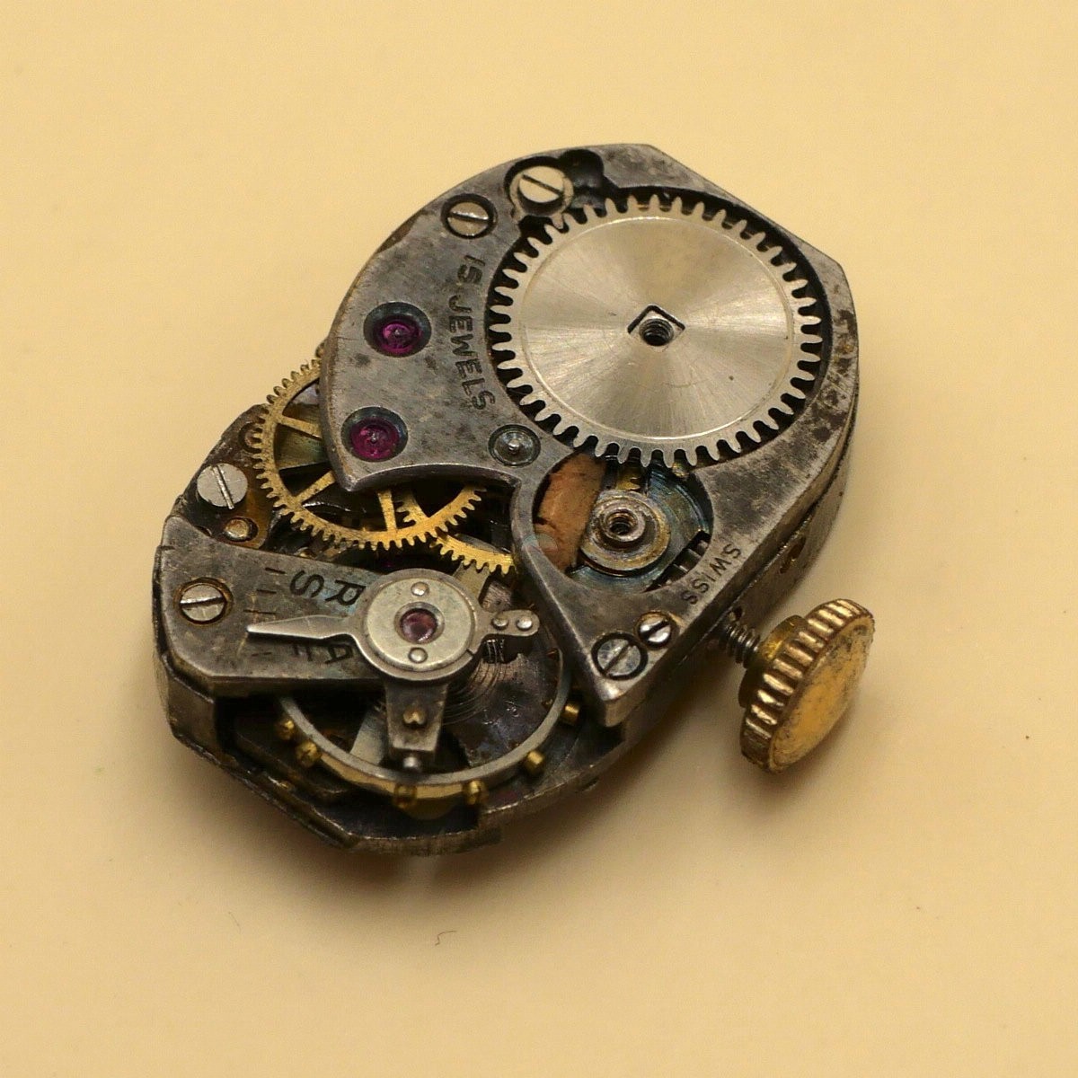 Mouvement pour pièces FHF 190 Balance HS (movement for parts) – Image 2