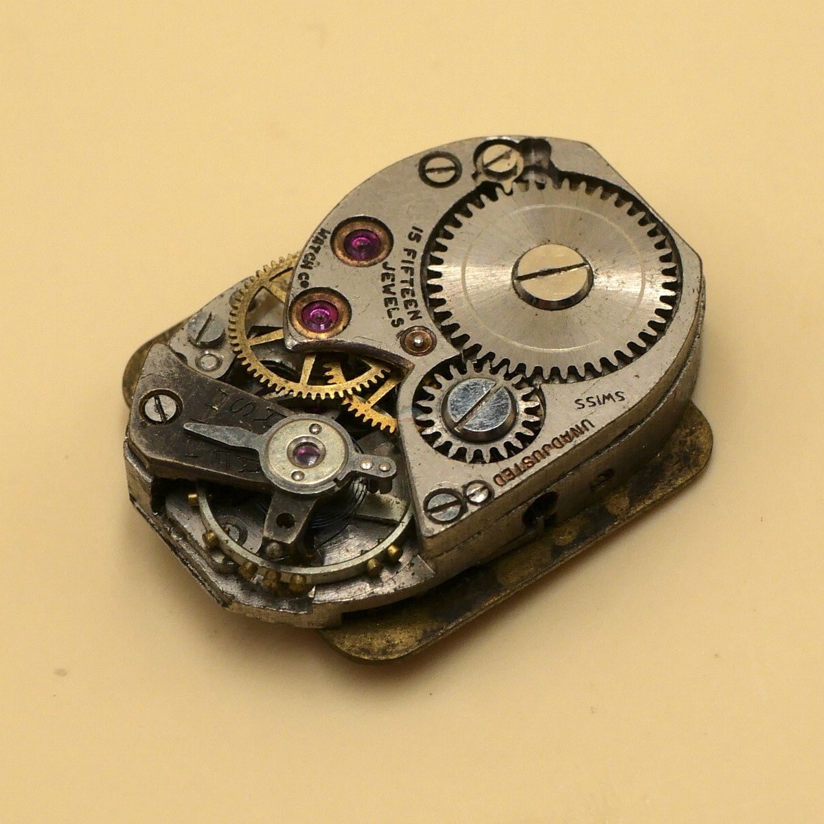 Mouvement pour pièces FHF 190 Balance HS (movement for parts) – Image 2