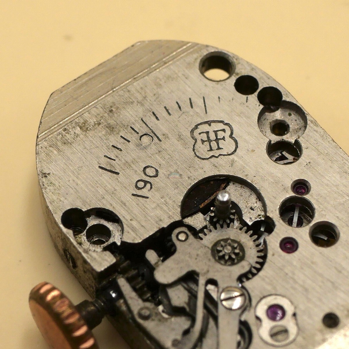 Mouvement pour pièces FHF 190 Balance HS (movement for parts) – Image 3