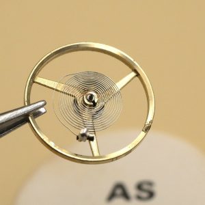 N°721 Balancier de montre AS 8¾" 970 - Incabloc & Normal [NOS] Balance Complete