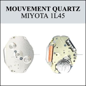 Mouvement de montre Quartz 1L45 Petite seconde [NOS] MIYOTA (Watch movement)
