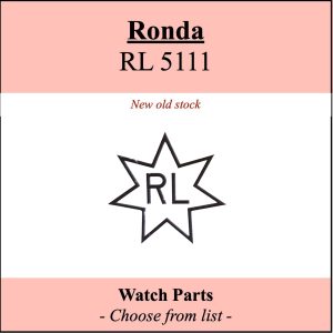 Pièce de montre RONDA RL 5111 - Liste déroulante [NOS] Watch part